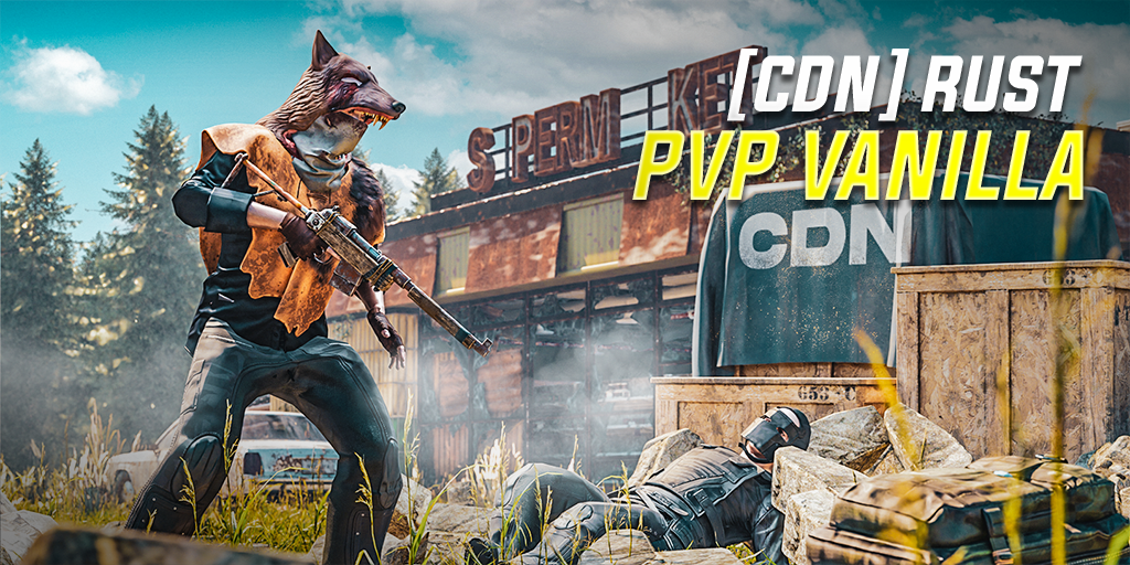[CDN] #1 PVP Rust Server|VANILLA|World Beyond